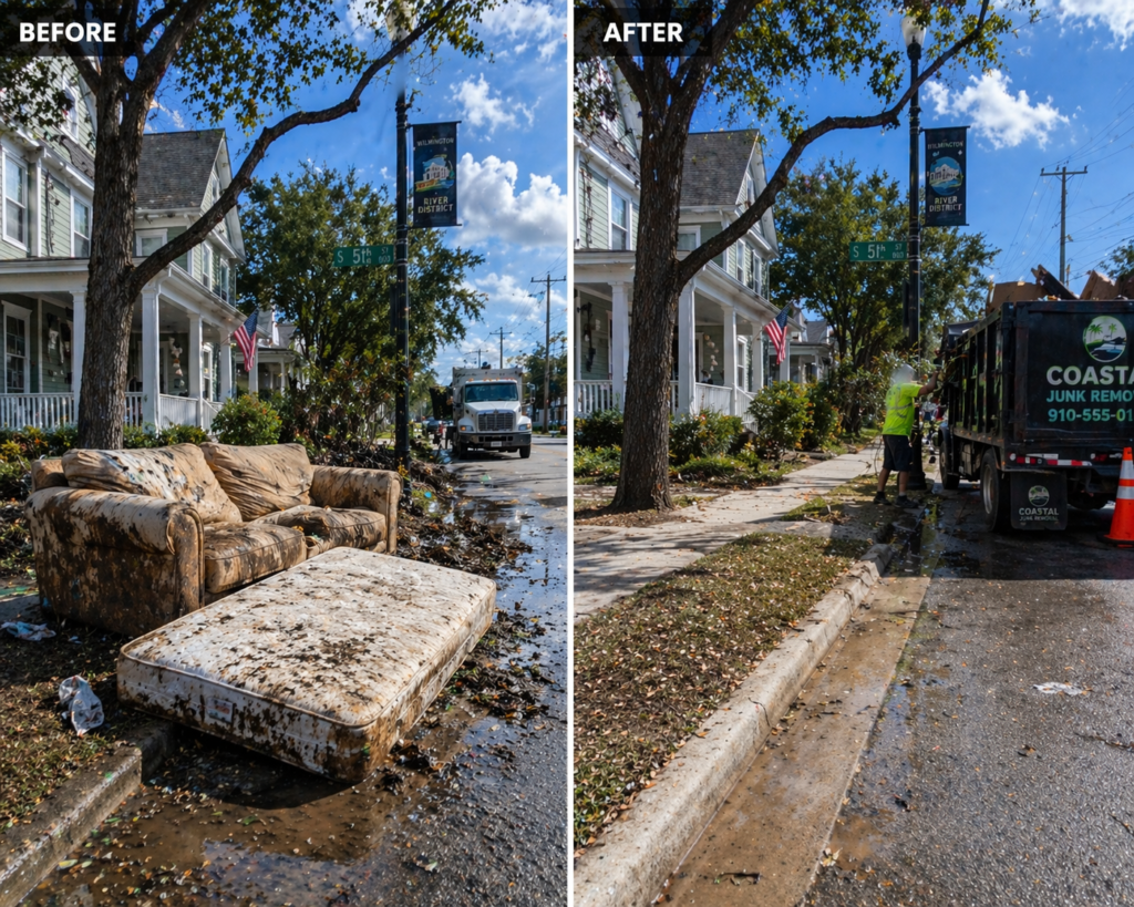 Storm Debris Removal in Wilmington NC